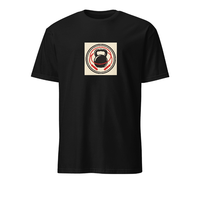 Kettlebell Crest on Unisex Basic Softstyle T-Shirt