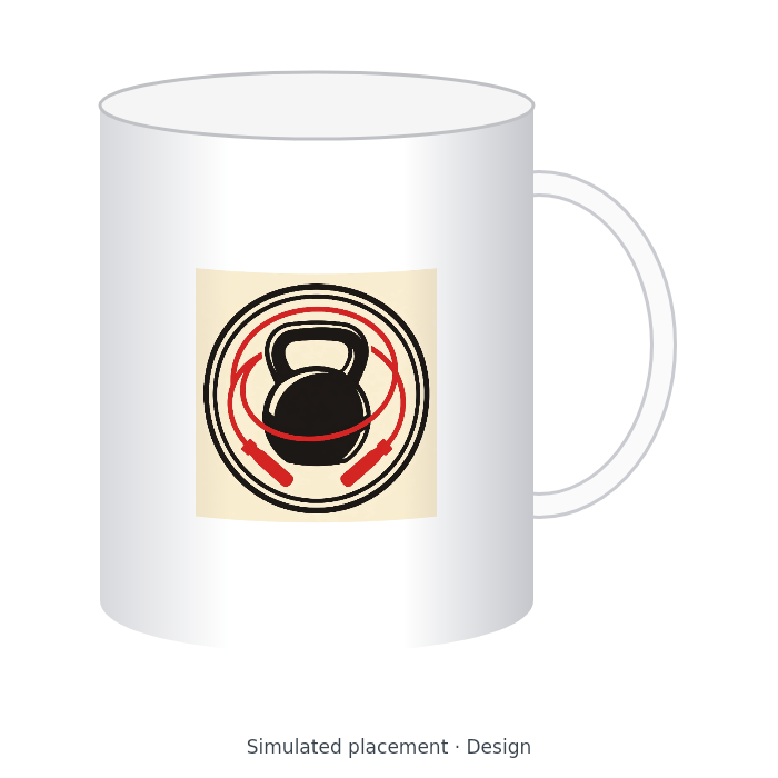 r4-gym-kettle-badge — Front