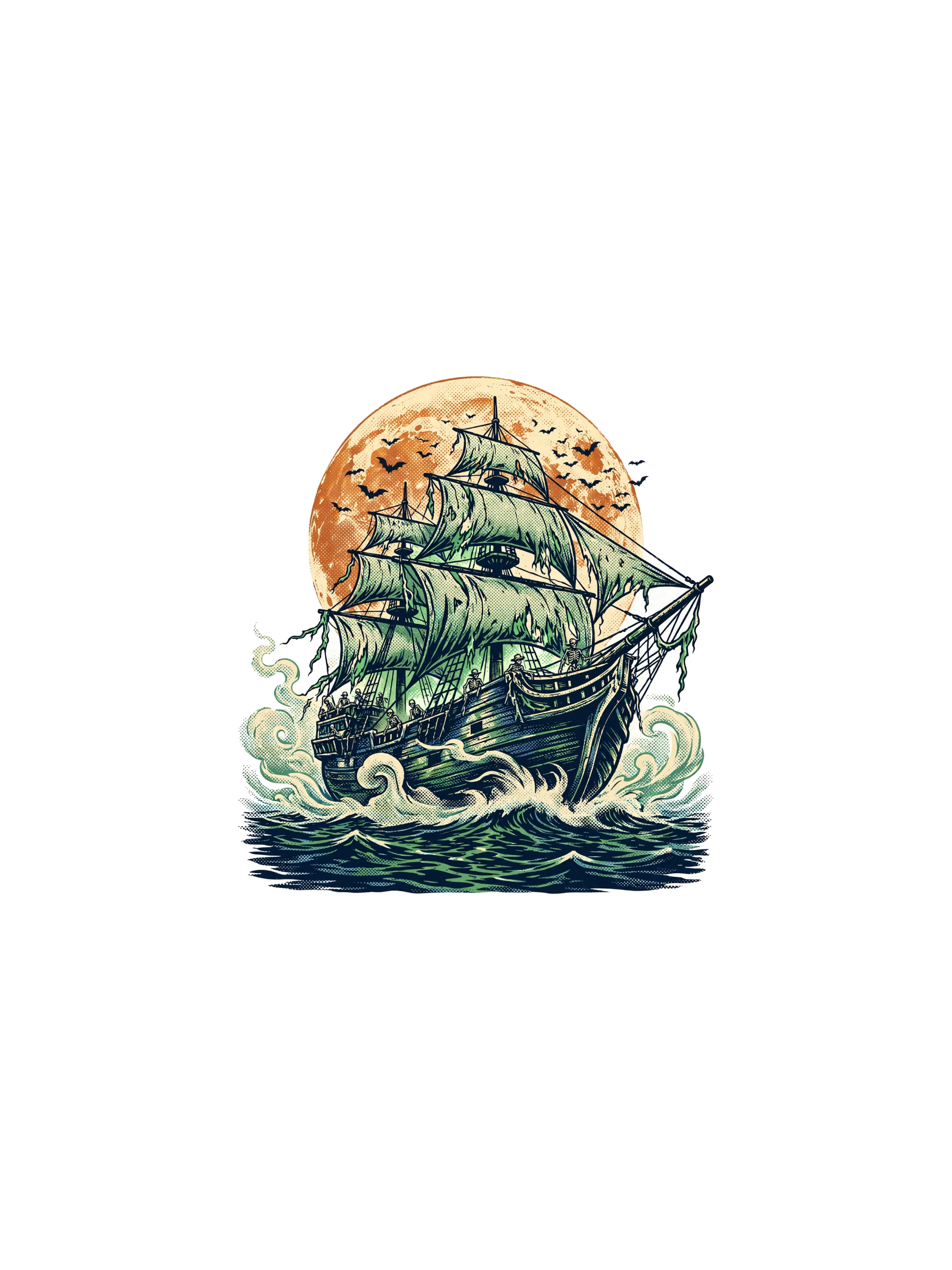 Ghostship — exact print artwork
