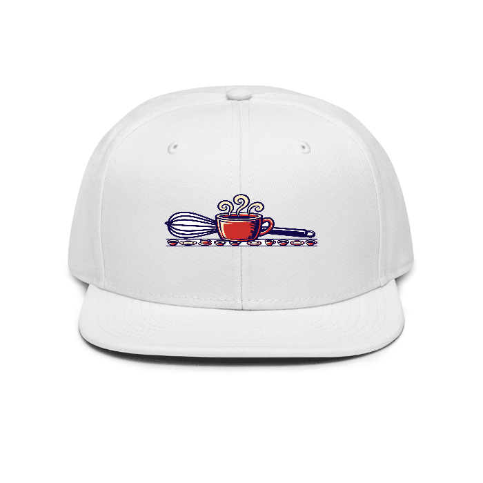 Kitchen Hero Snapback — Front dtf hat