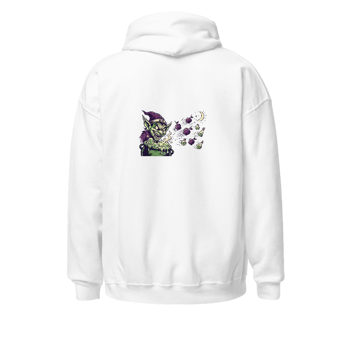 Goblin Hoodie — Back · printed design