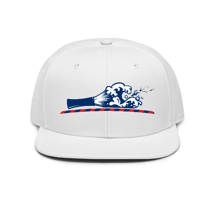 Brush Low Snapback — Front · printed design