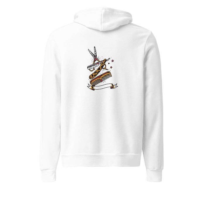 Tools Tattooflash Hoodie — Back · printed design