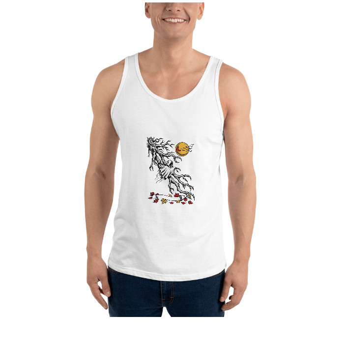 Halloween Hauntedforest Tattooflash Tank Top — Front · printed design