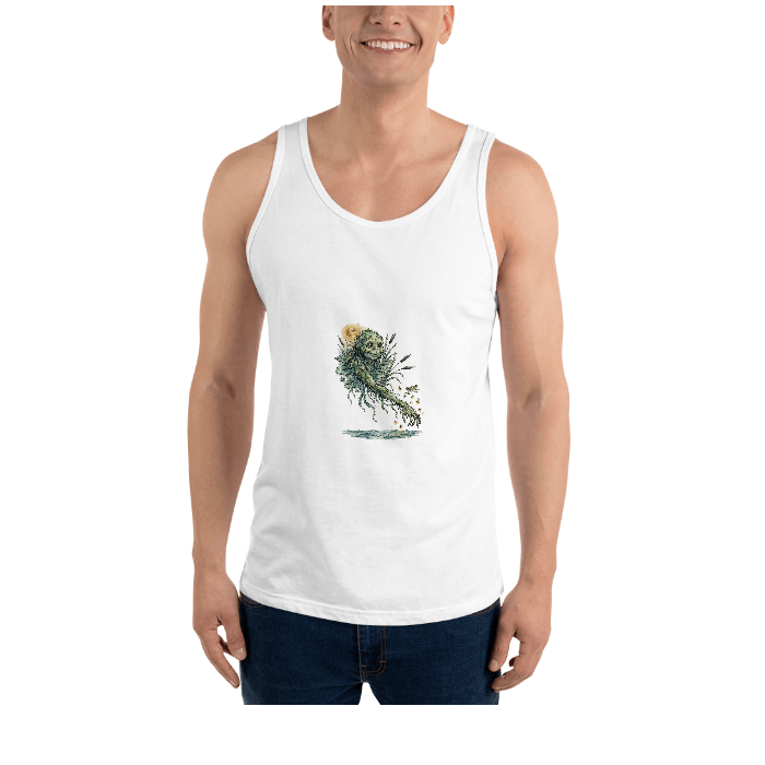 hp-tankchest-halloween-swampcreature-watercolor — Front · printed design