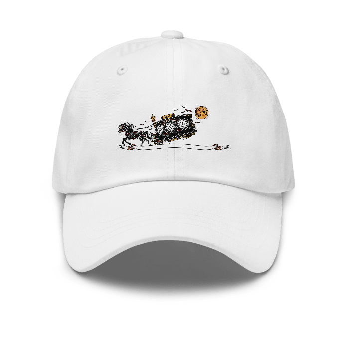 hp-dadhat-halloween-hearse-tattooflash — Front · printed design