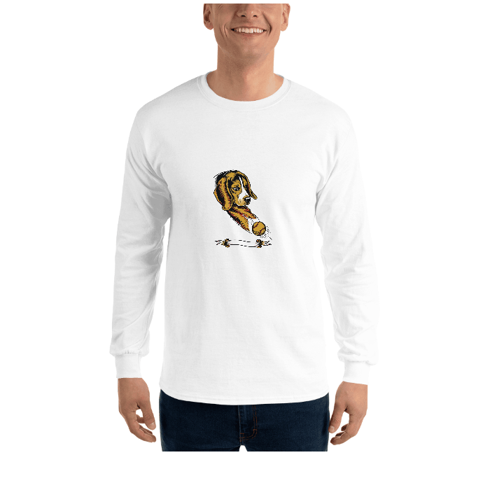 Beagle Tattooflash Long Sleeve Shirt — Front · printed design